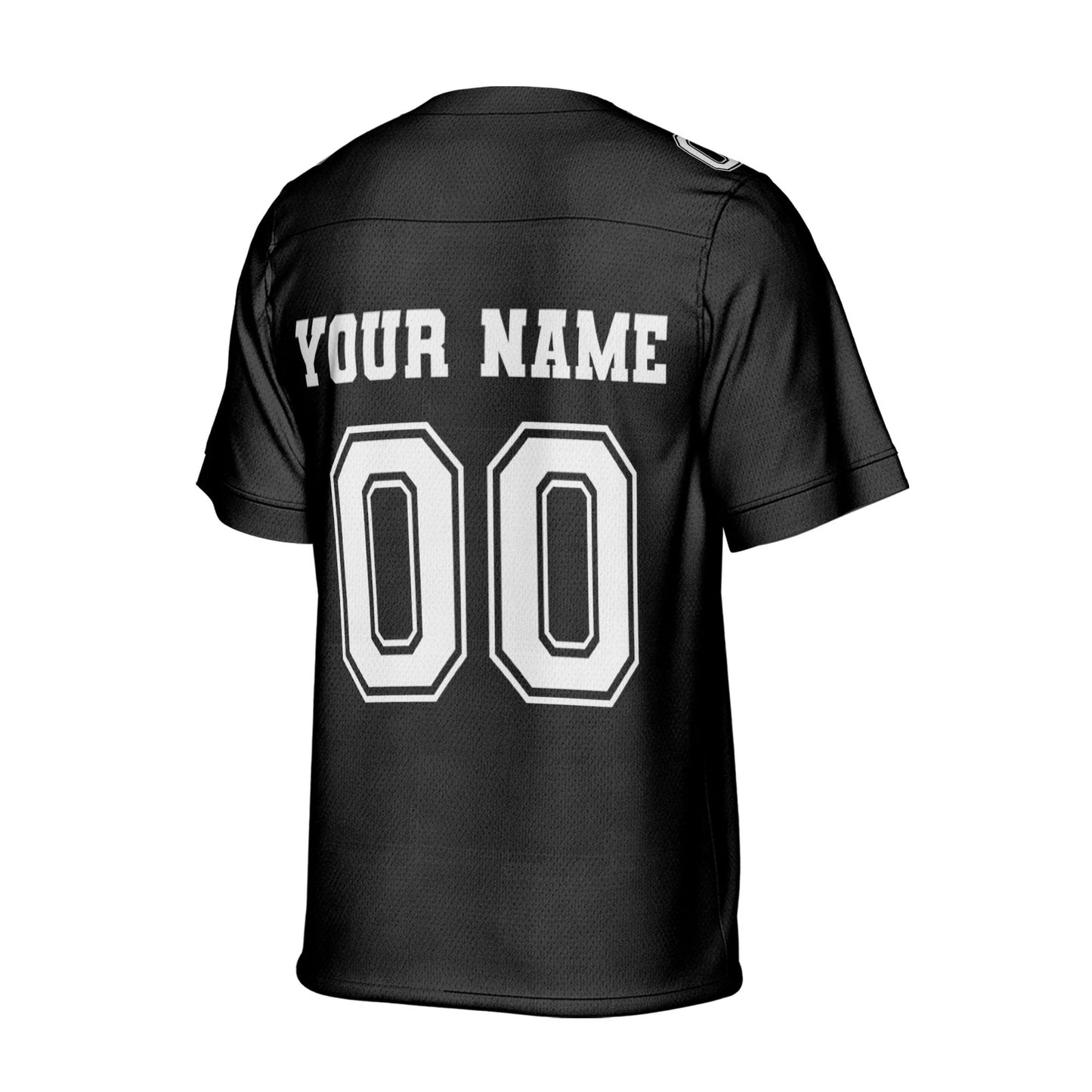 Personalized Team Name Make Your Own Style Black Football Jersey