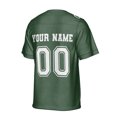Personalized Team Name Make Your Own Style Forest Green Football Jersey