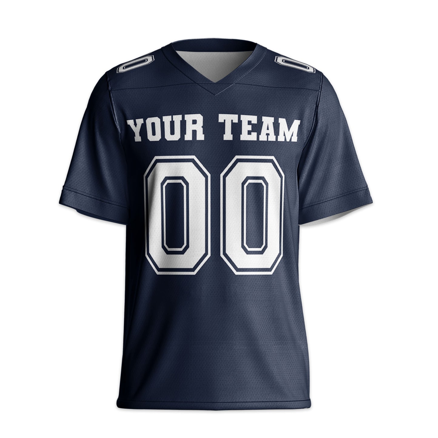 Personalized Team Name Make Your Own Style Navy Football Jersey