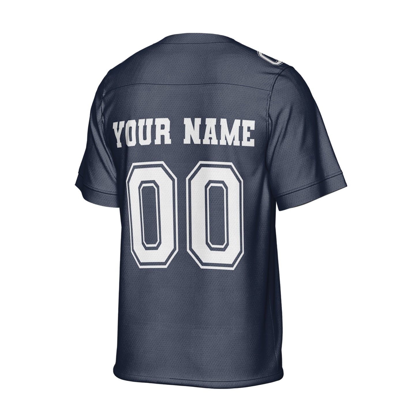 Personalized Team Name Make Your Own Style Navy Football Jersey