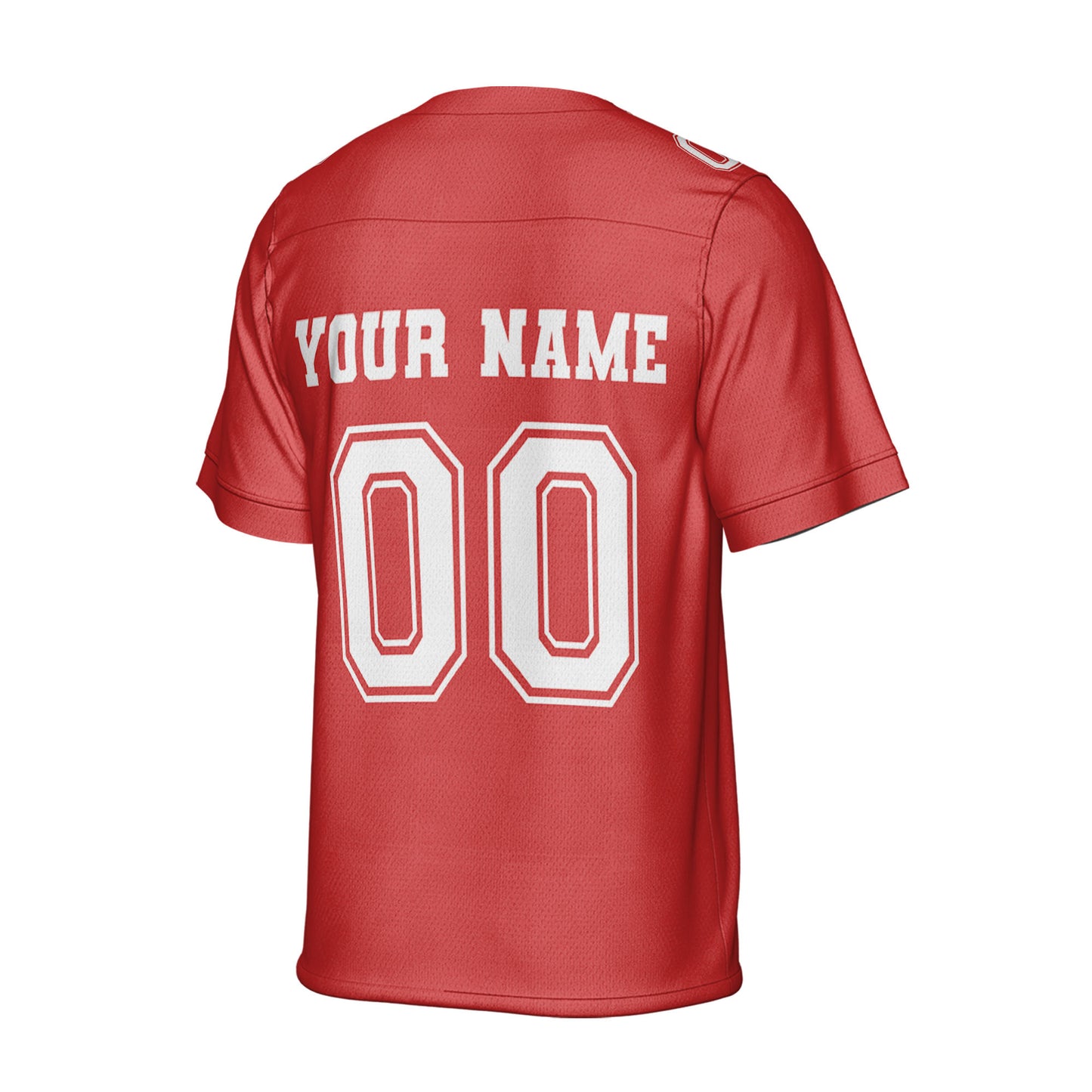 Personalized Team Name Make Your Own Style Red Football Jersey