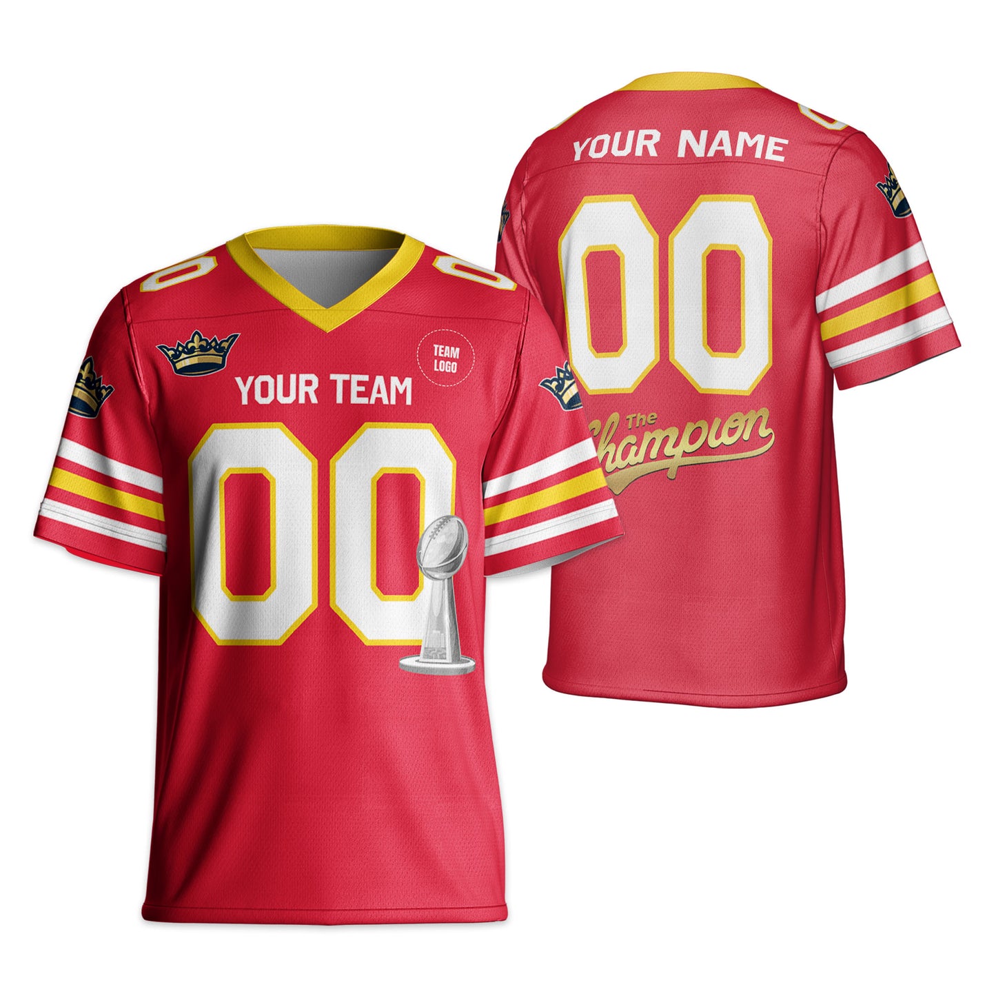 Custom Champion Professional Team Football Jersey
