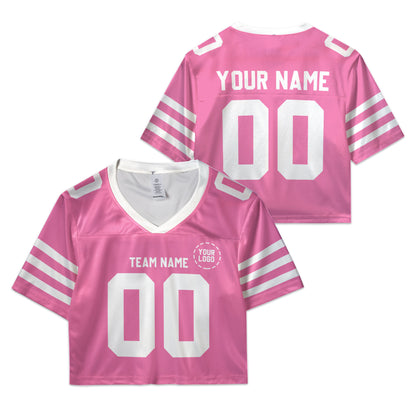 Custom Team Crop-top Football Jersey