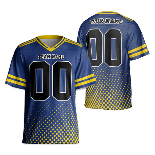 Custom Basic Comic Famous Football Jersey LR Football Jersey