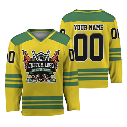 Custom Basic National Color Hockey Jersey Bel