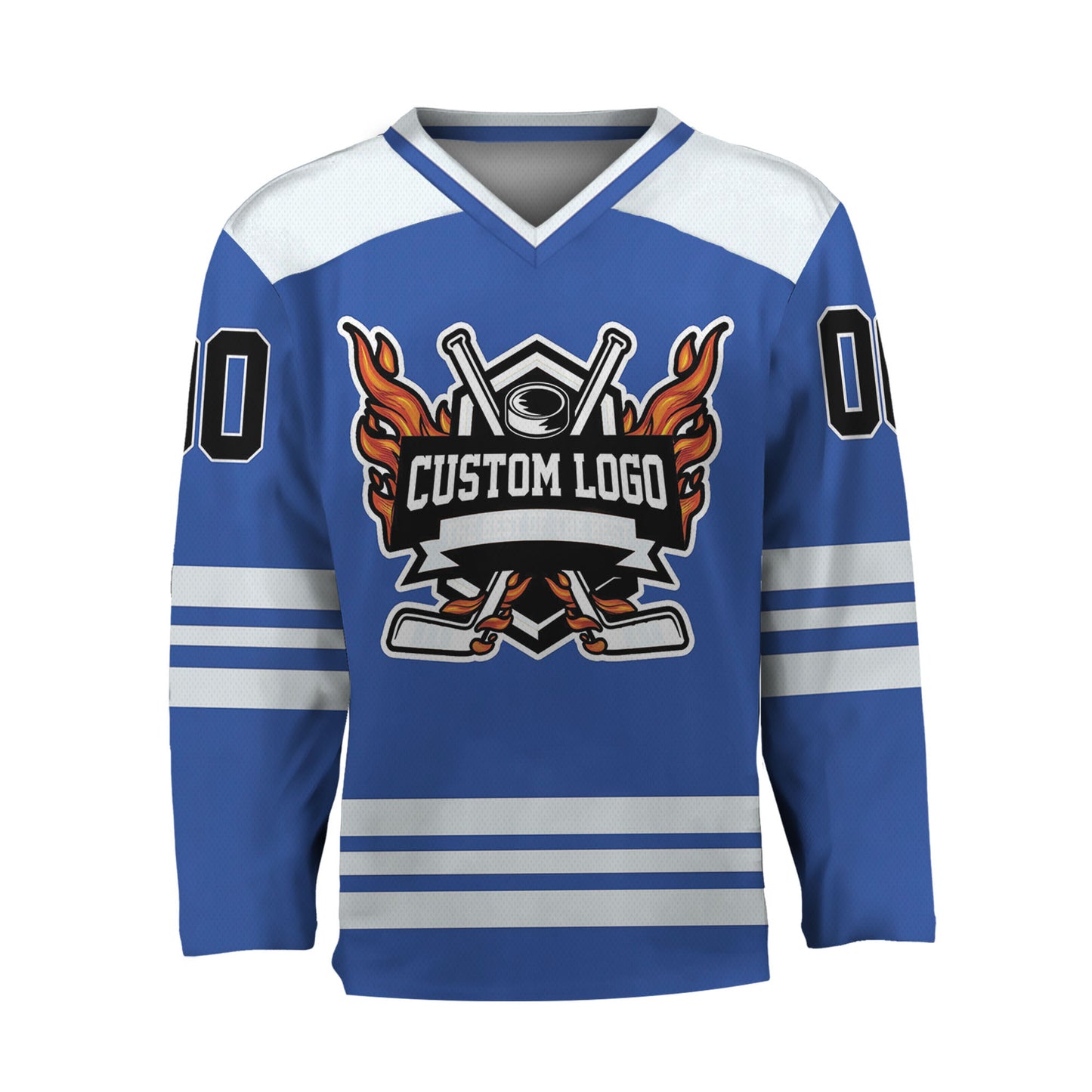 Custom Basic National Color Hockey Jersey Fra