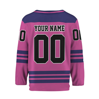 Custom Basic National Color Hockey Jersey Ger