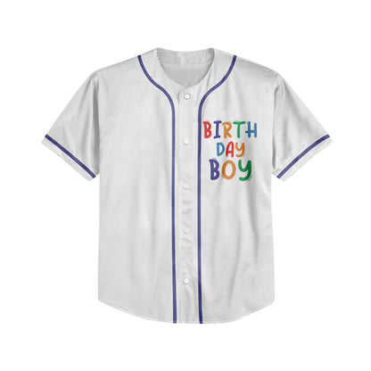 Custom Birthday Boy Baseball Jersey