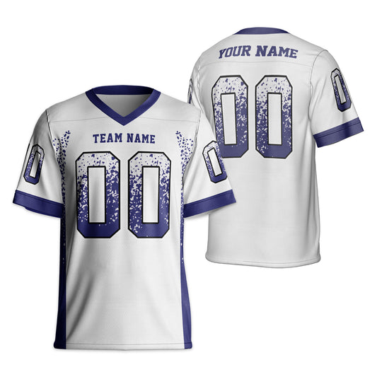 Custom Fashion Nation Basic Color Football Jersey Eng