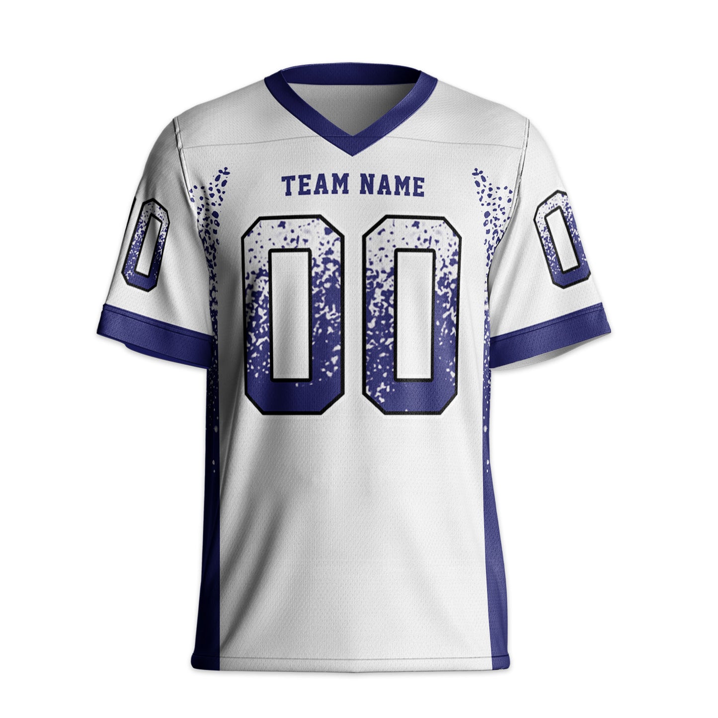 Custom Fashion Nation Basic Color Football Jersey Eng
