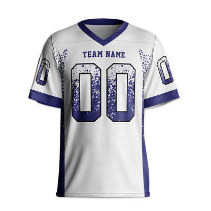 Custom Fashion Nation Basic Color Football Jersey Eng