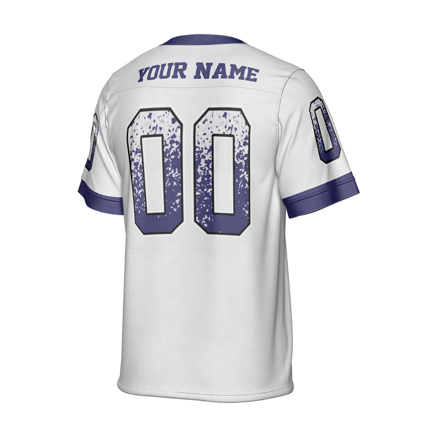 Custom Fashion Nation Basic Color Football Jersey Eng