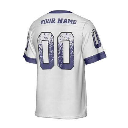 Custom Fashion Nation Basic Color Football Jersey Eng