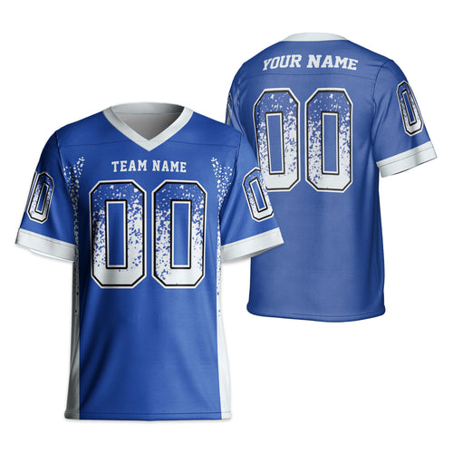 Custom Fashion Nation Basic Color Football Jersey Fra