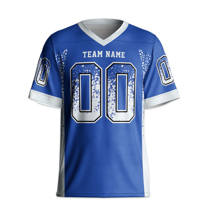 Custom Fashion Nation Basic Color Football Jersey Fra