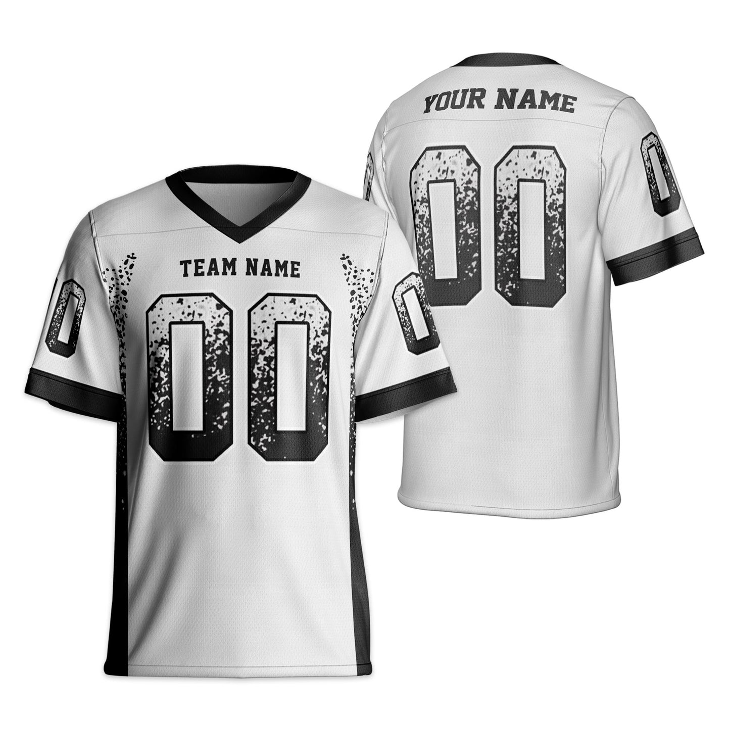 Custom Fashion Nation Basic Color Football Jersey Ger Alt