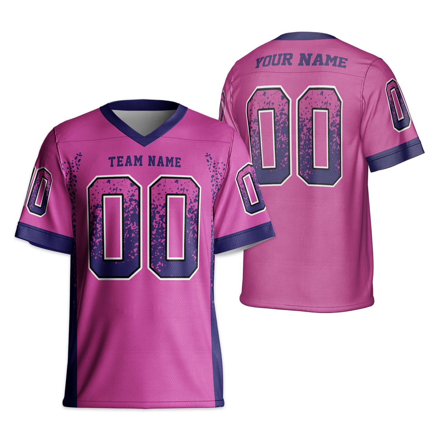 Custom Fashion Nation Basic Color Football Jersey Ger
