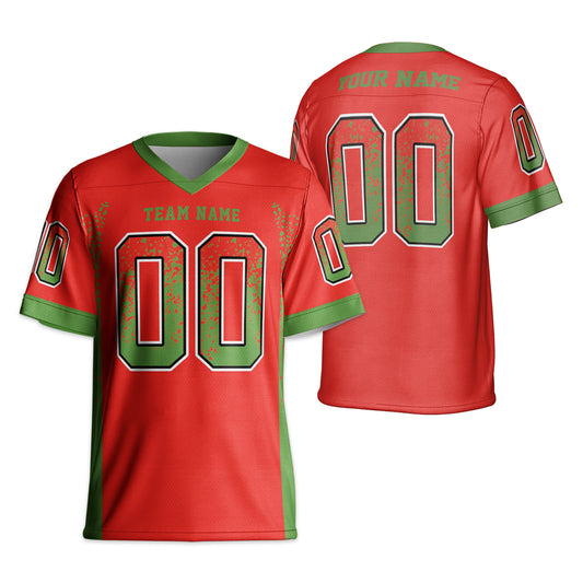 Custom Fashion Nation Basic Color Football Jersey Por