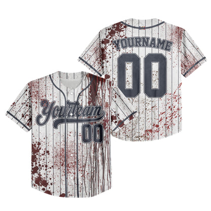 Custom Halloween Basic Navy Baseball Zombies Cosplay