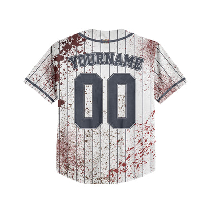 Custom Halloween Basic Navy Baseball Zombies Cosplay
