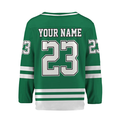Custom Together since Green Hockey Jersey