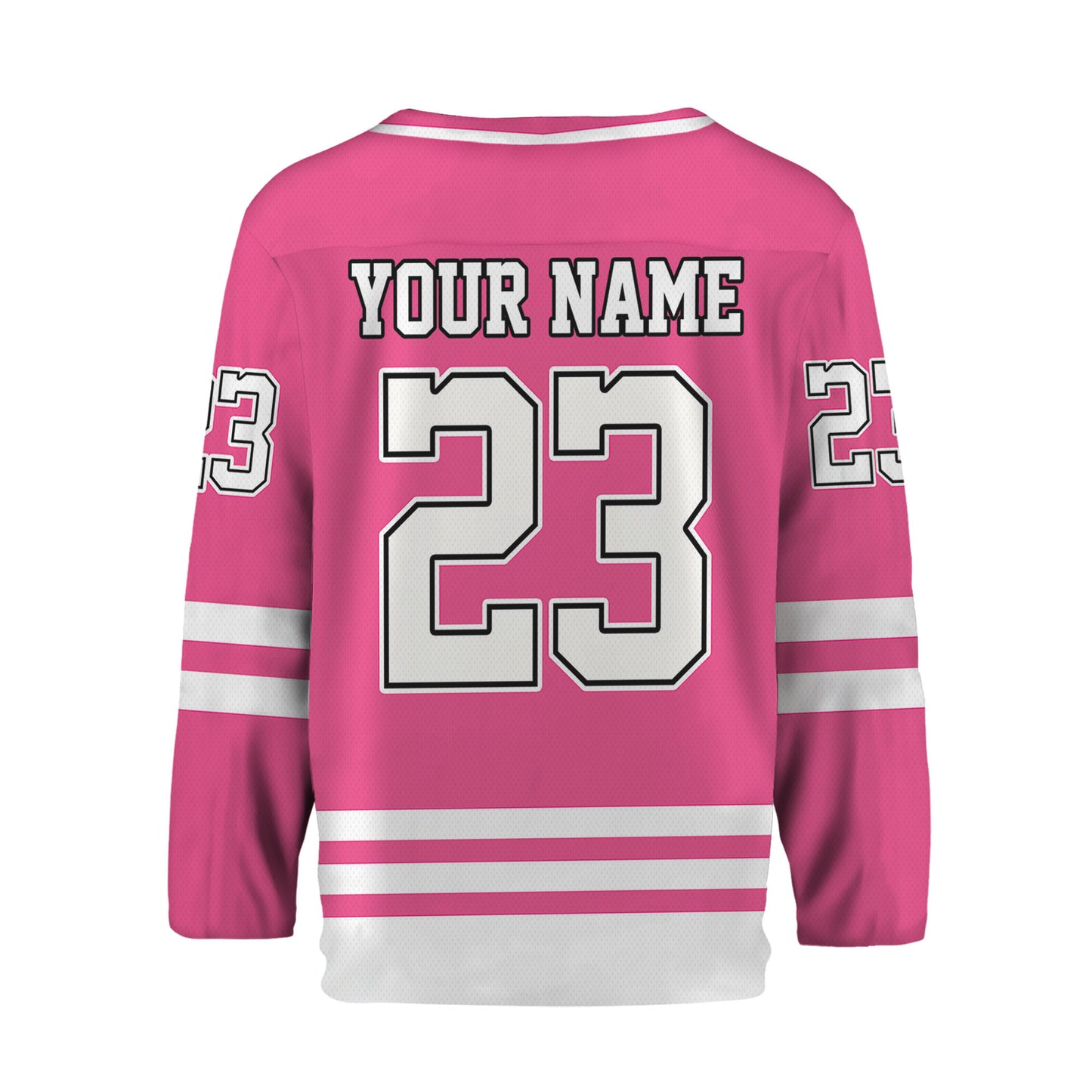 Custom Together since Pink Hockey Jersey