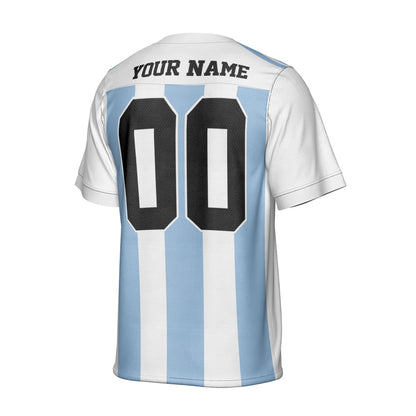 Custom National Uniform Kit Football Jersey Arg Football Jersey