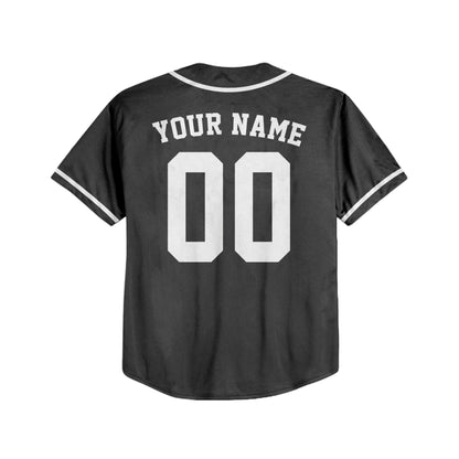 Custom Wedding Groom Man Baseball Jersey