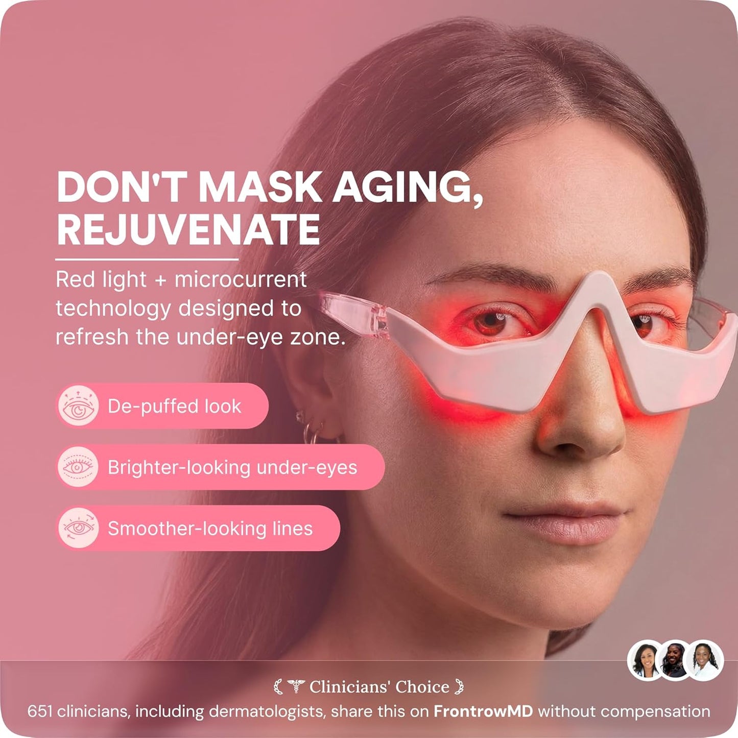 Redlight Microcurrent Glasses