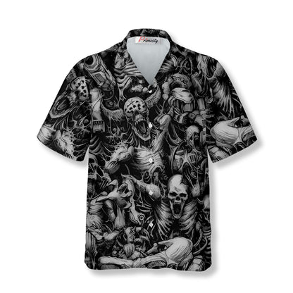 Demons Occultum Skull Hawaiian Shirt