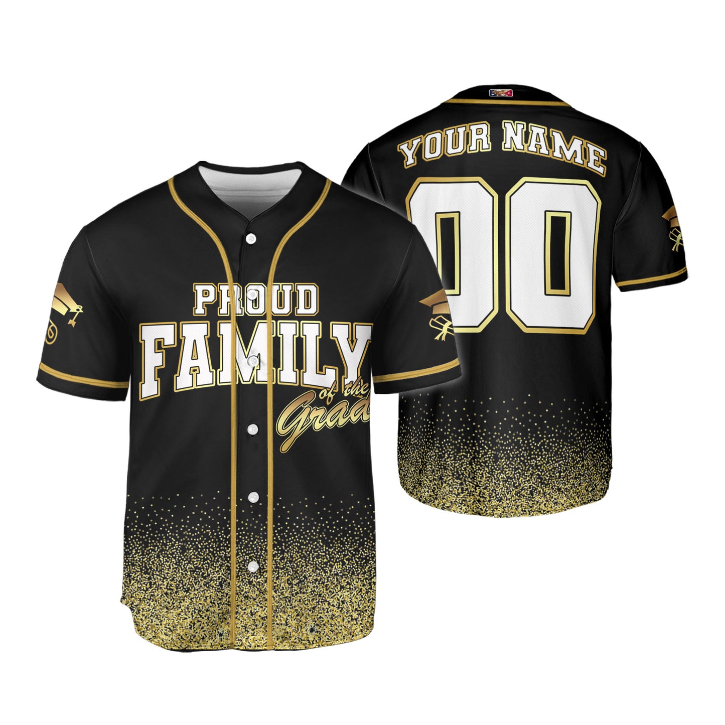 Custom Family of the Grad Baseball Jersey