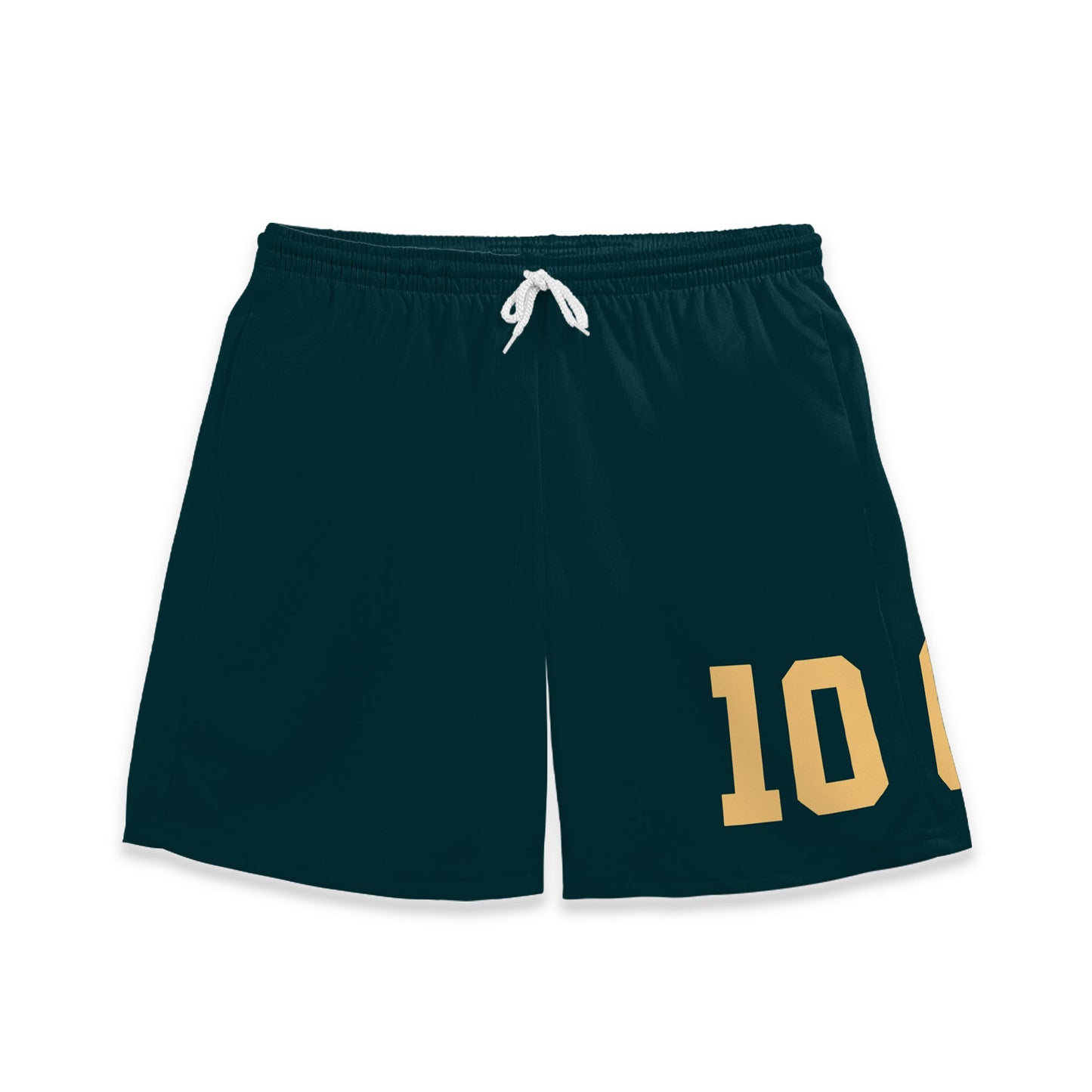 Custom Team Green and Gold Pattern Soccer Jersey