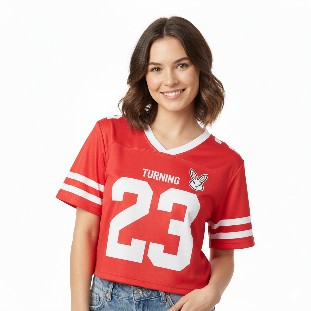 Custom Team Crop-top Football Jersey