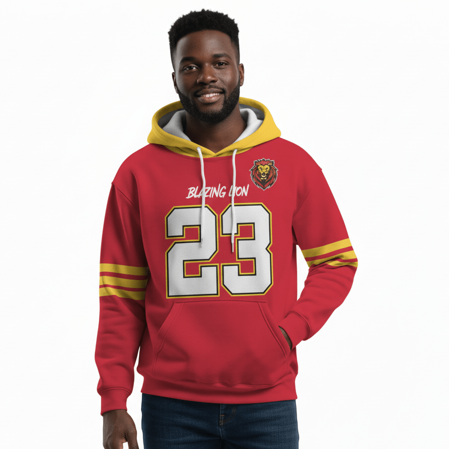 Custom All Color Football Team Hoodie