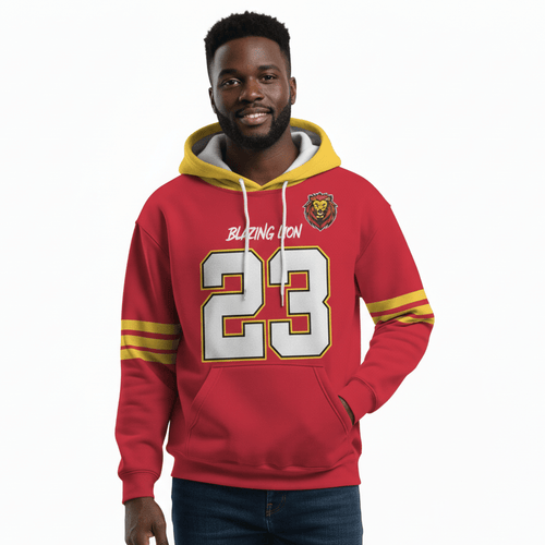 Custom All Color Football Team Hoodie