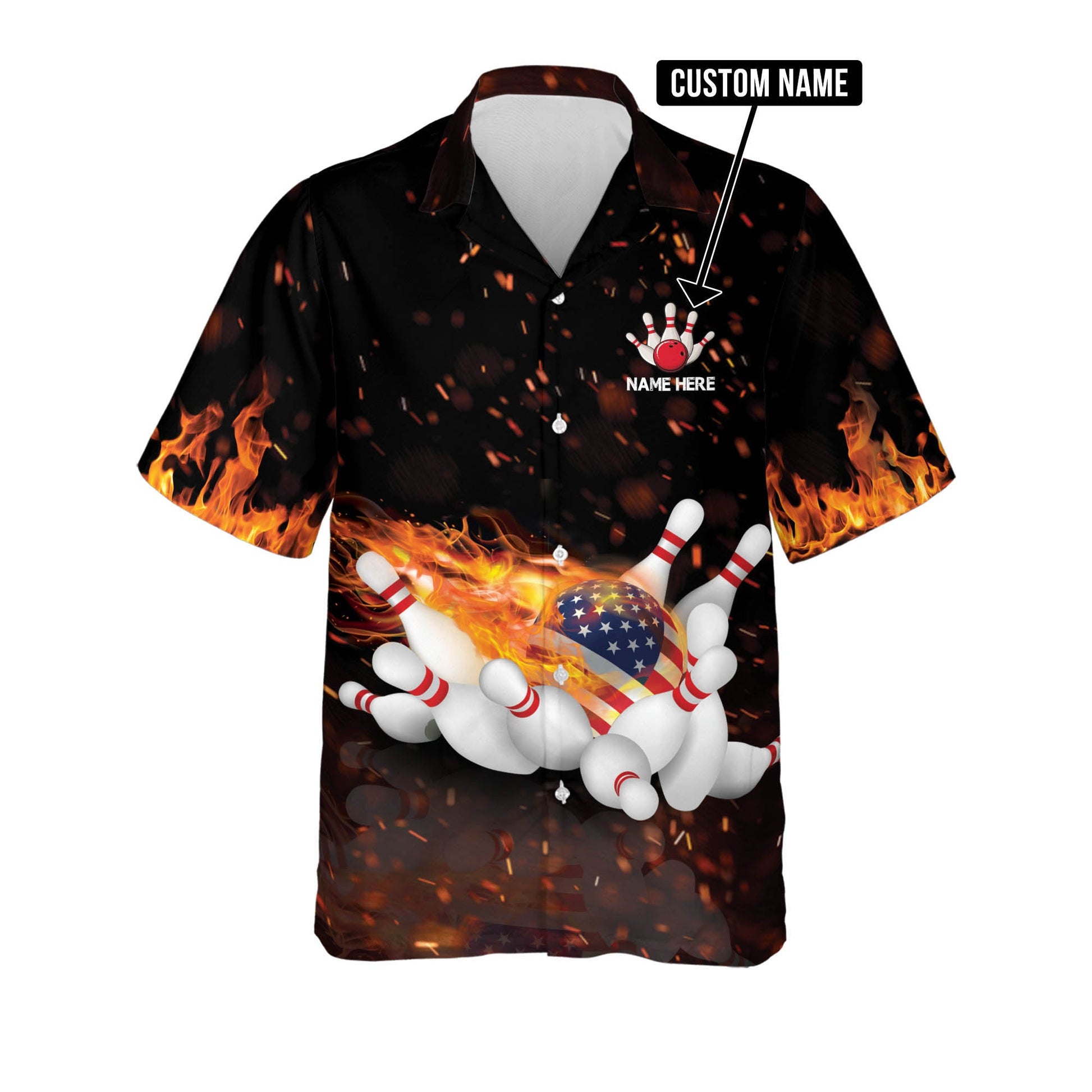 Bowling Gutter Gang Hawaiian Shirt HB0024