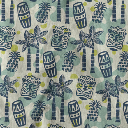 Retro Mid Century Modern Tiki Pattern Hawaii Shirt