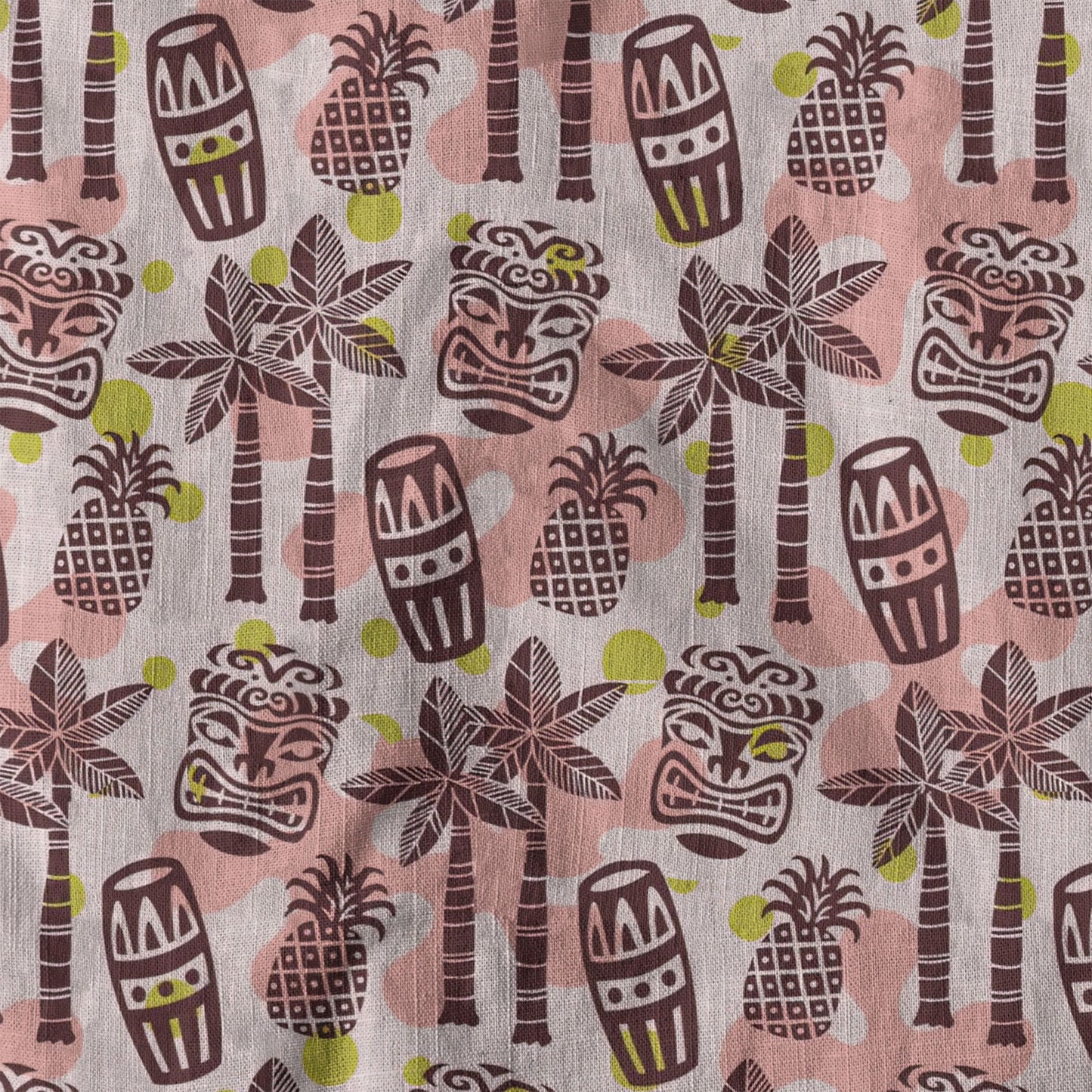 Retro Mid Century Modern Tiki Hawaii Shirt