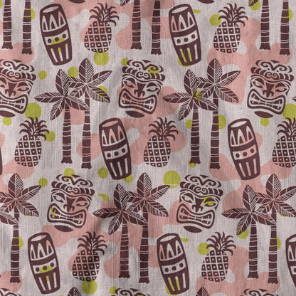 Retro Mid Century Modern Tiki Hawaii Shirt