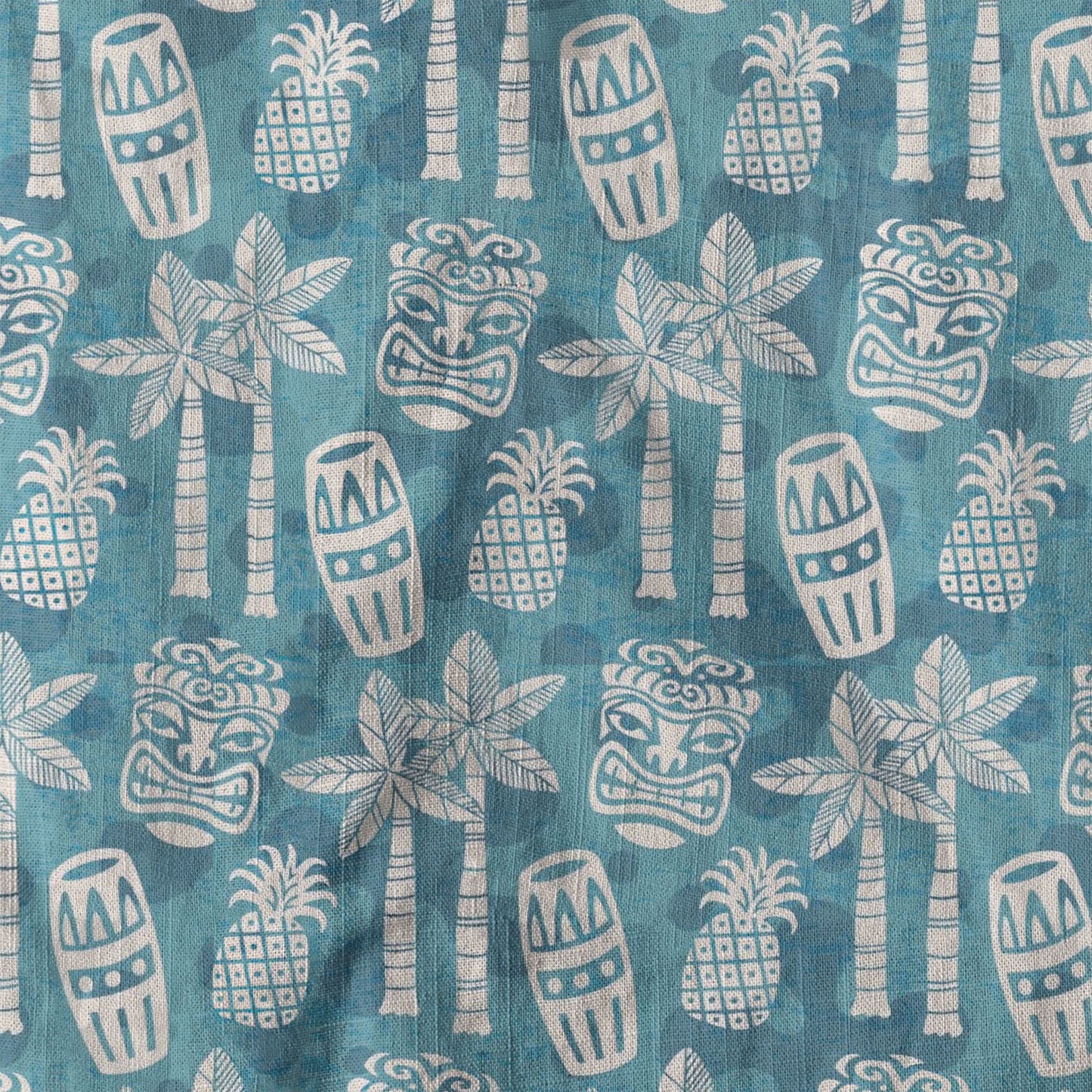 Retro Mid Century Modern Tiki Hawaii Shirt
