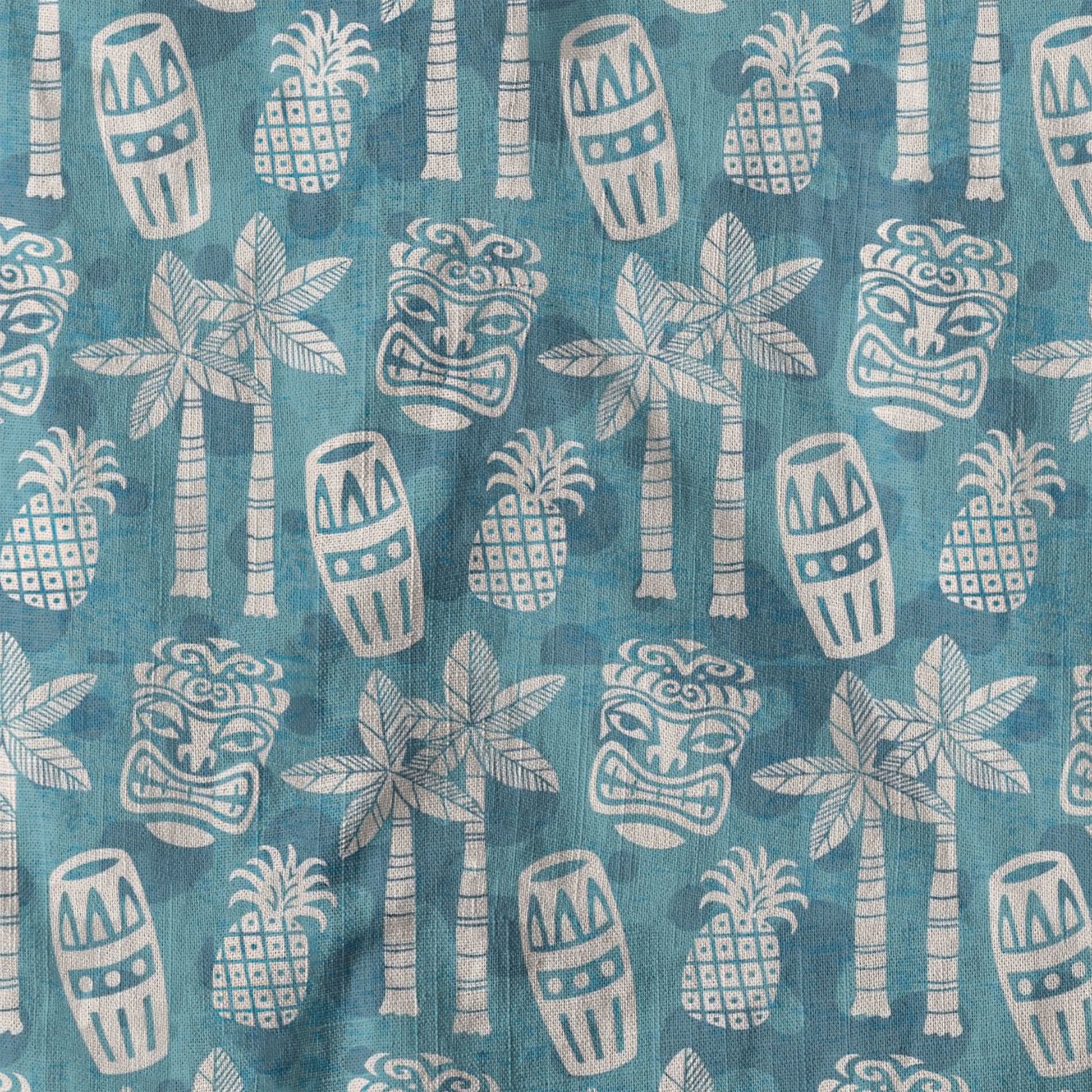 Retro Mid Century Modern Tiki Hawaii Shirt
