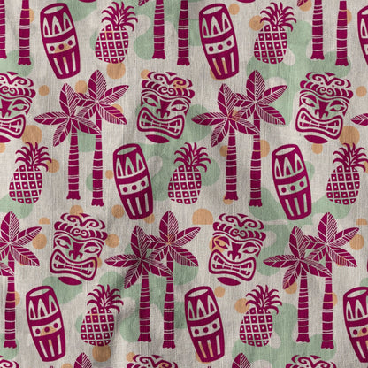 Retro Mid Century Modern Tiki Hawaii Shirt