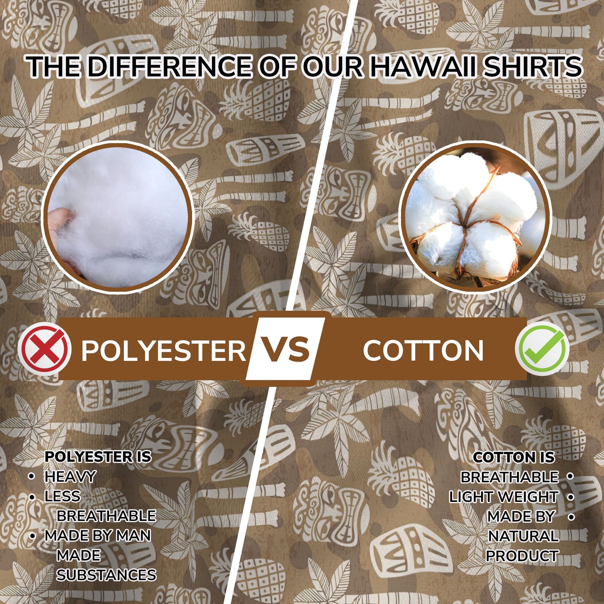 Retro Mid Century Modern Tiki Pattern Hawaii Shirt
