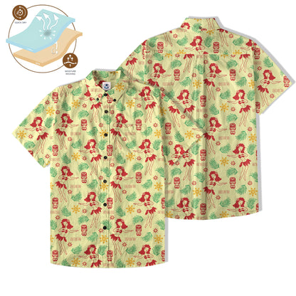 Tribal Tiki Hula Hawaiian Shirt