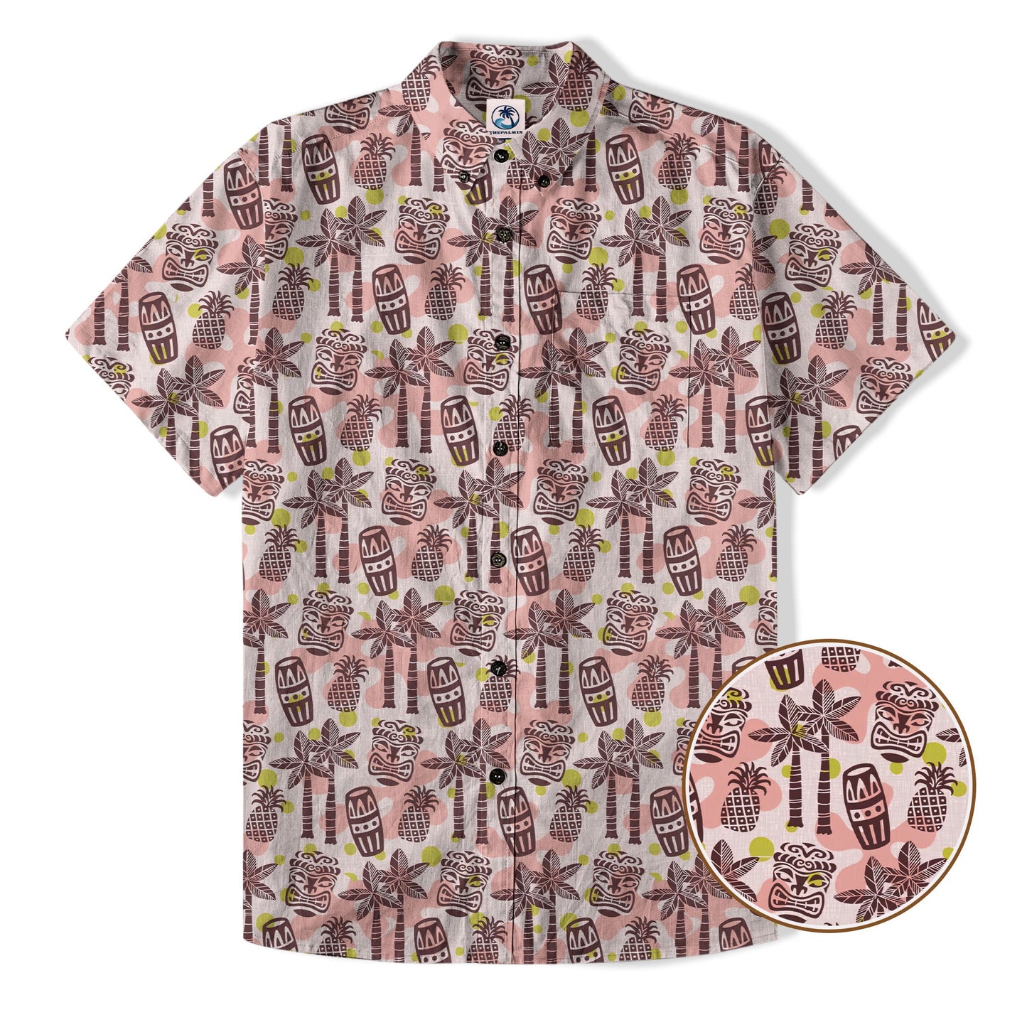 Retro Mid Century Modern Tiki Hawaii Shirt