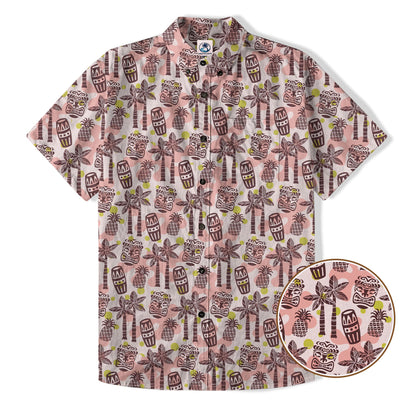 Retro Mid Century Modern Tiki Hawaii Shirt