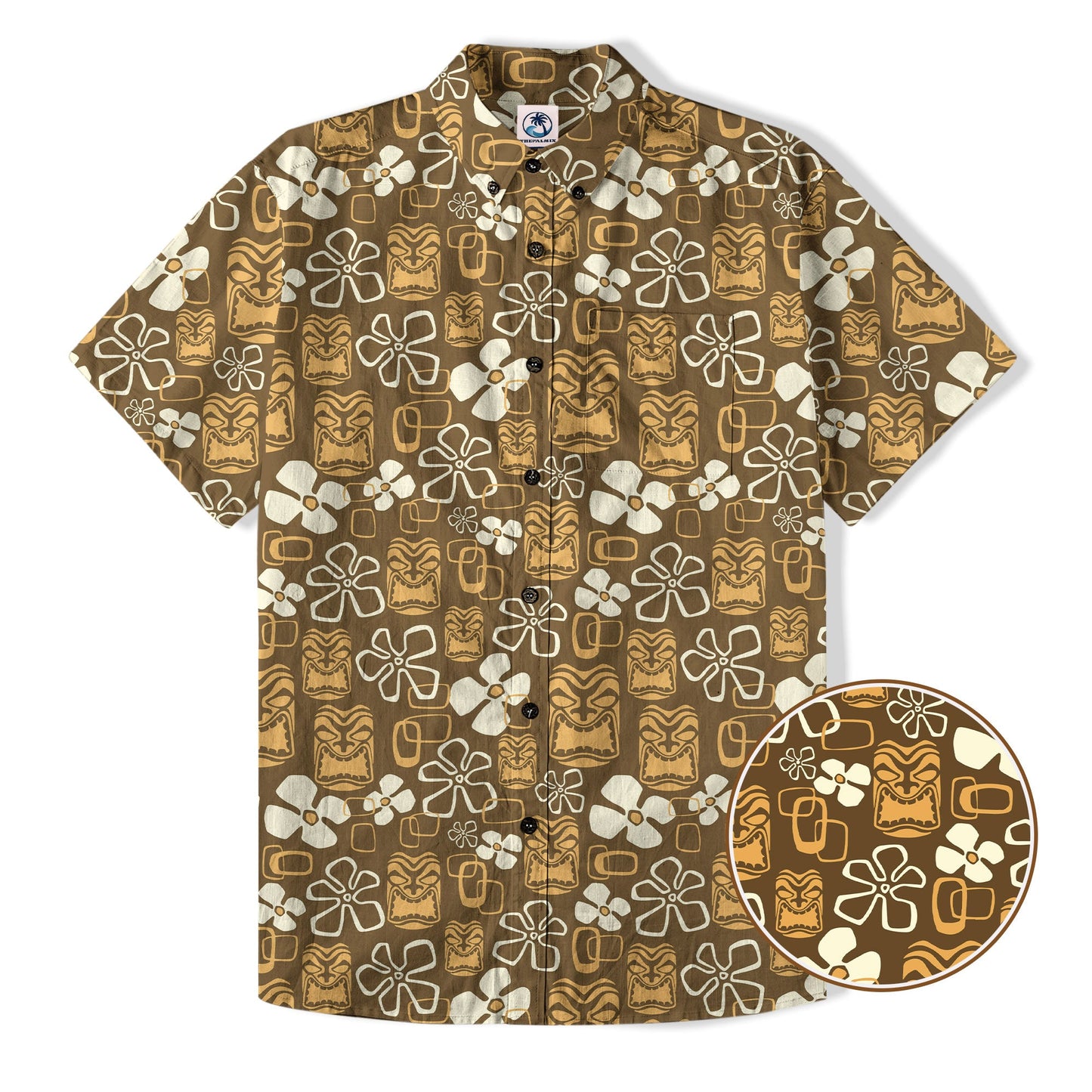 Tribal Tiki Hula Hawaiian Shirt