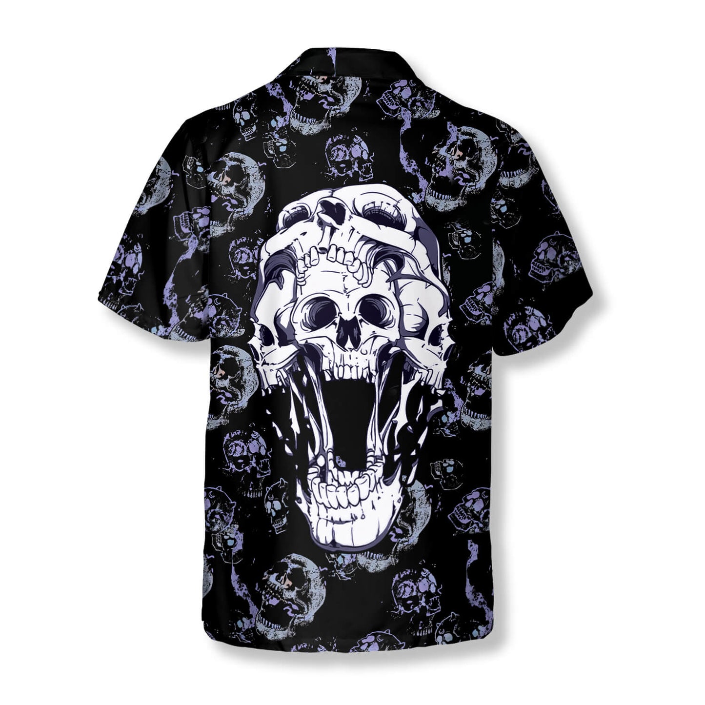 Hell Guard Skull Hawaiian Shirt