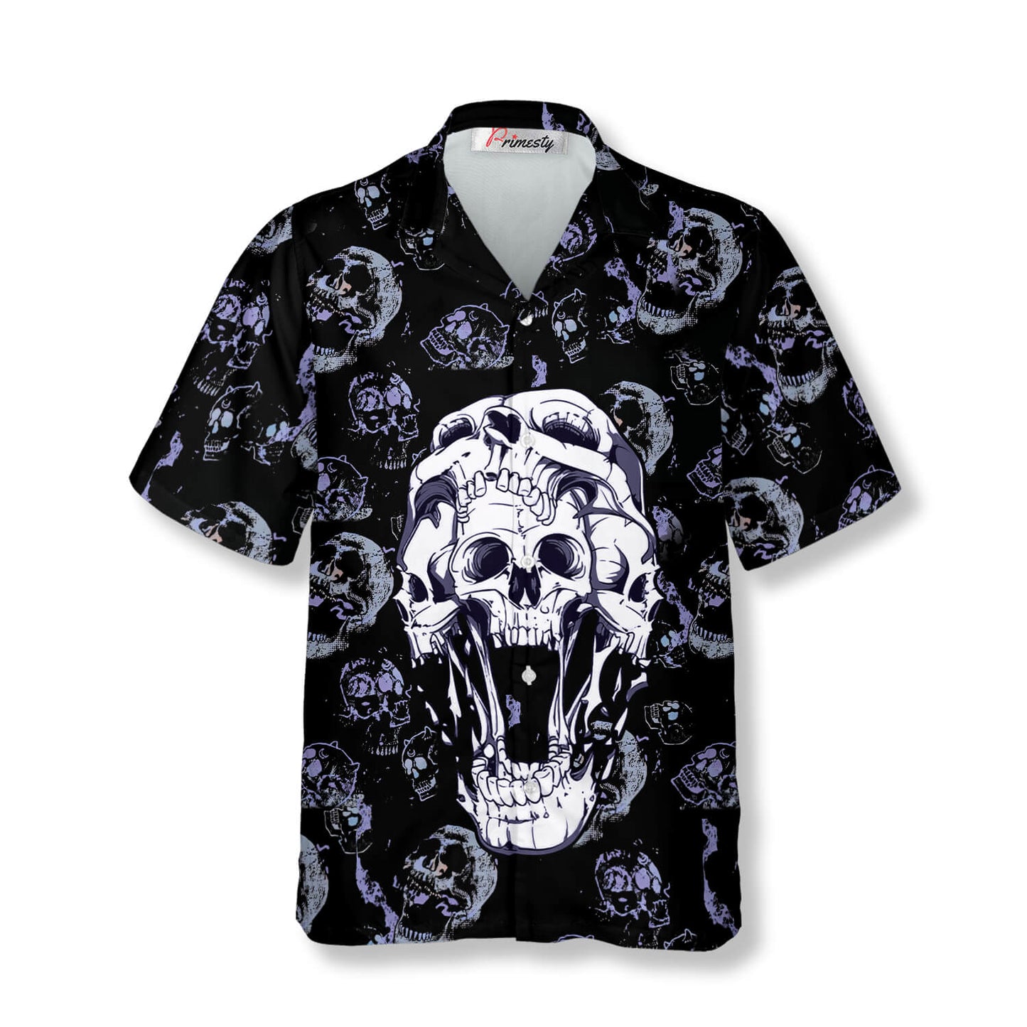 Hell Guard Skull Hawaiian Shirt