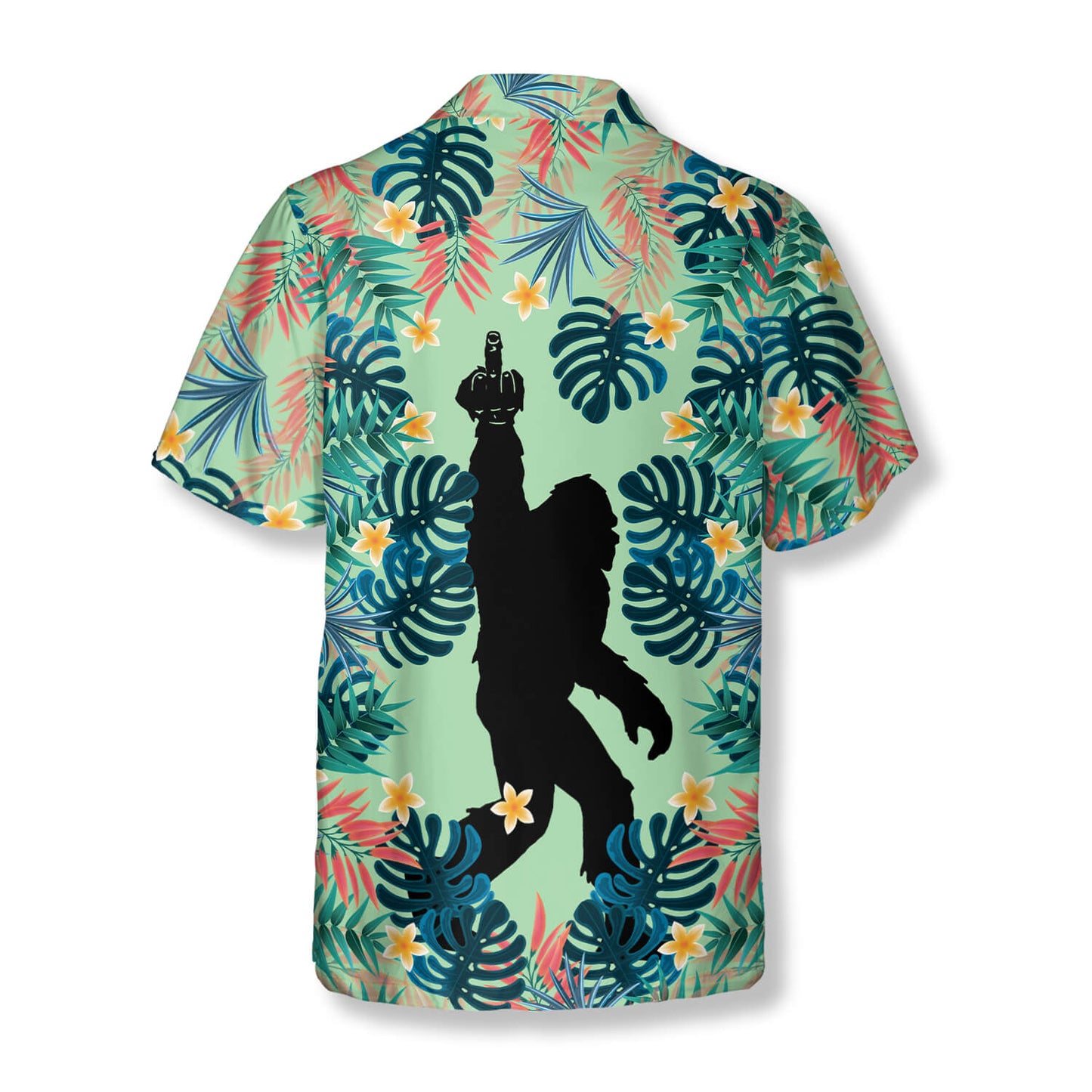 I Hate People Bigfoot Hawaiian Shirts